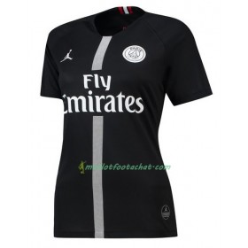 Maillot Paris Saint Germain Jodan Noir Femme Troisième 2018/2019